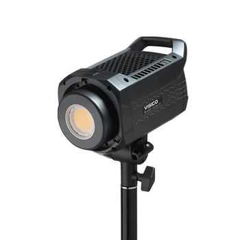 200W High TLCL 97 Cob LED Video Light for Photography Handheld  Studio Movie Light BICOLOR Mount Power Range detail image