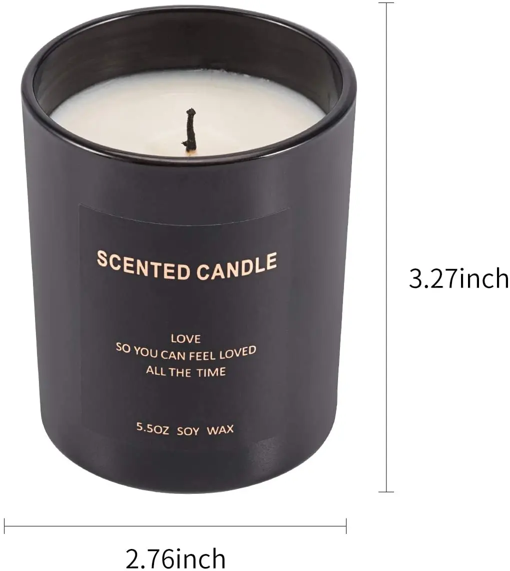 Aromatherapy Candle Jar Package Origami Box Customized LOGO