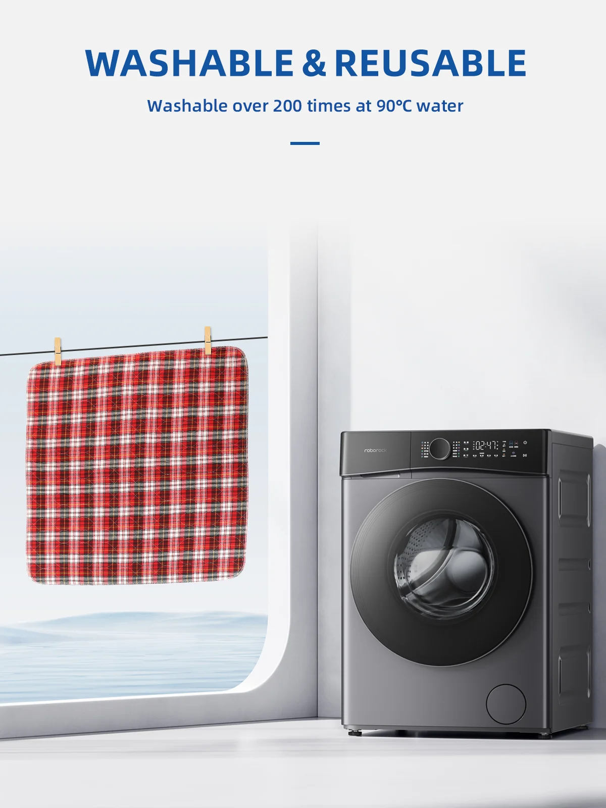 Wholesale Waterproof Quilted Air-permeable Underpads Machine Washable  - product detail 5