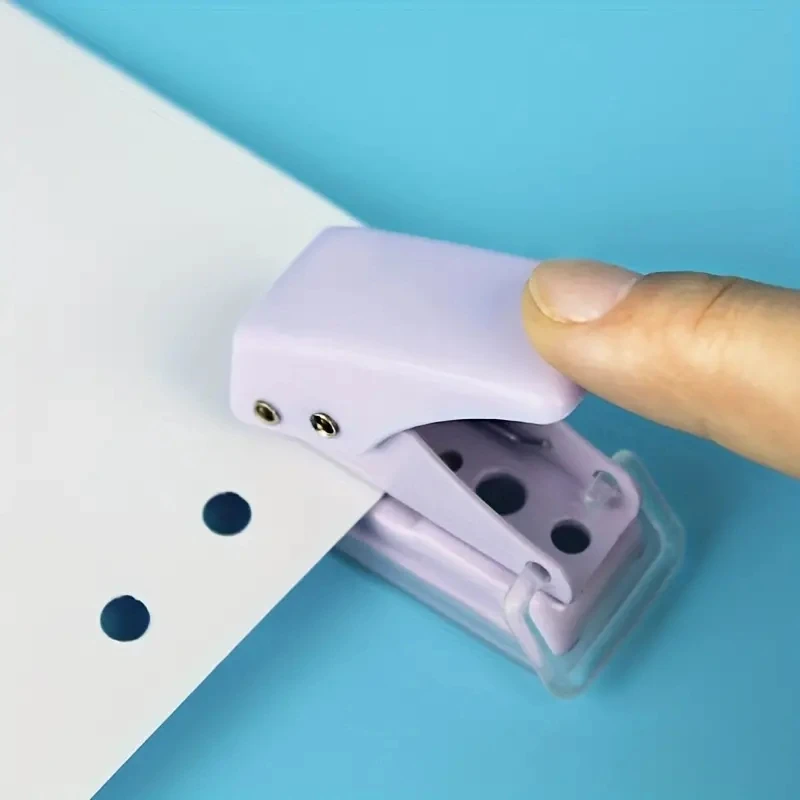 Хит продаж, канцелярские принадлежности, Круглый дырокол, металлический Железный материал, мини дырокол для бумаги