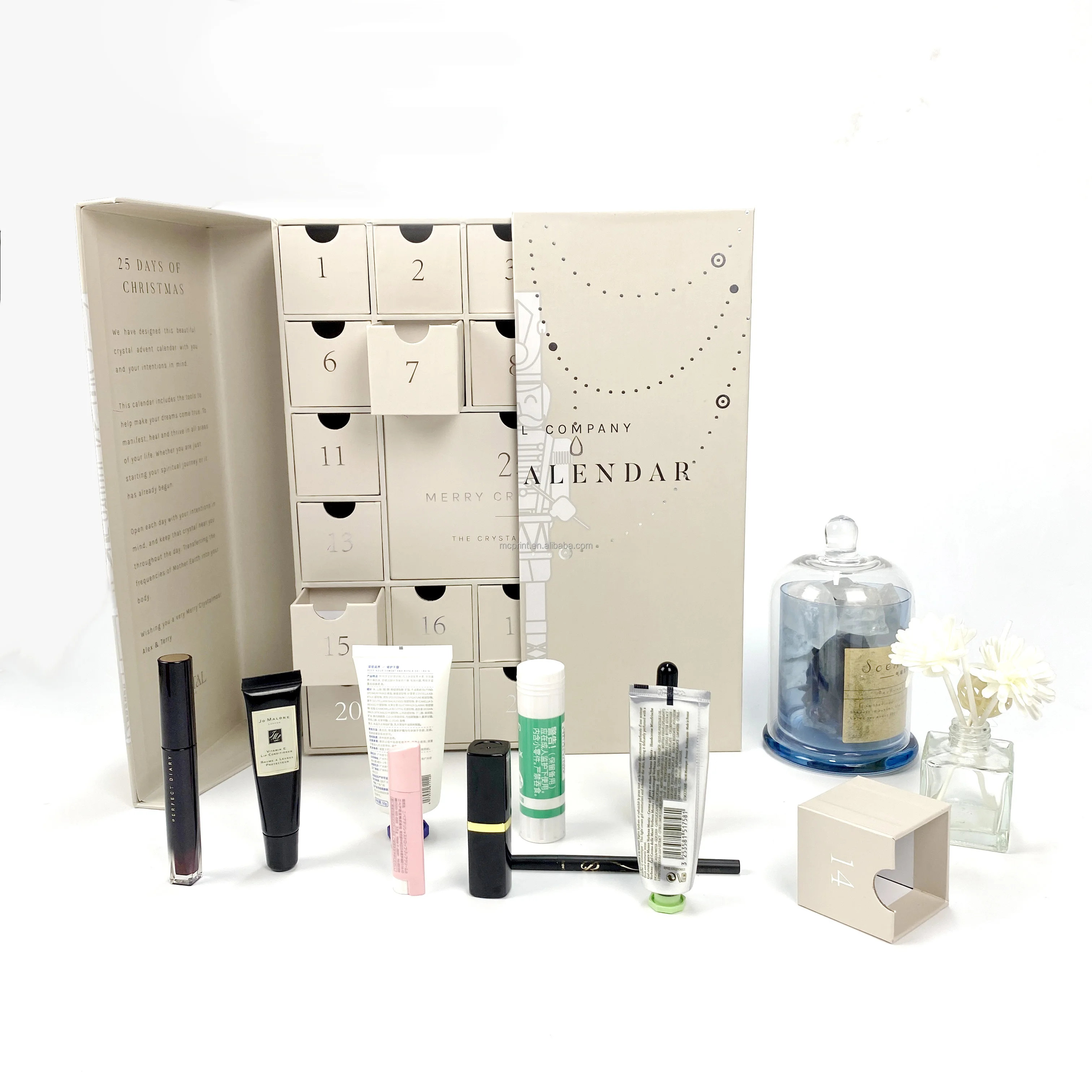 Perfume Advent Calendar Box Packaging For Christmas Buy Perfum Advent