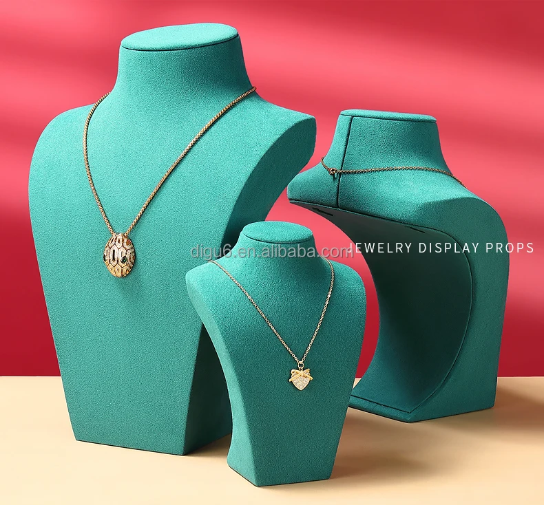 Digu New Arrival 2023 Luxurious Velvet Multilayer Jewelry Display