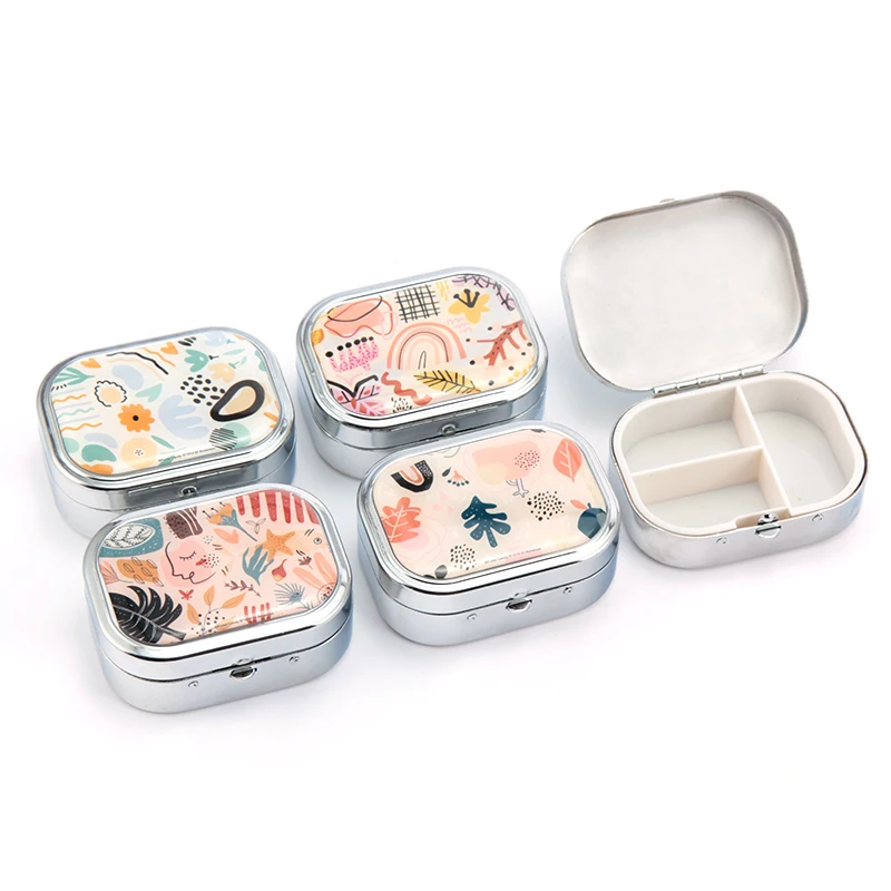 Пустая коробка для таблеток с логотипом на заказ