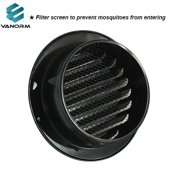 Flat Round Grille Exterior