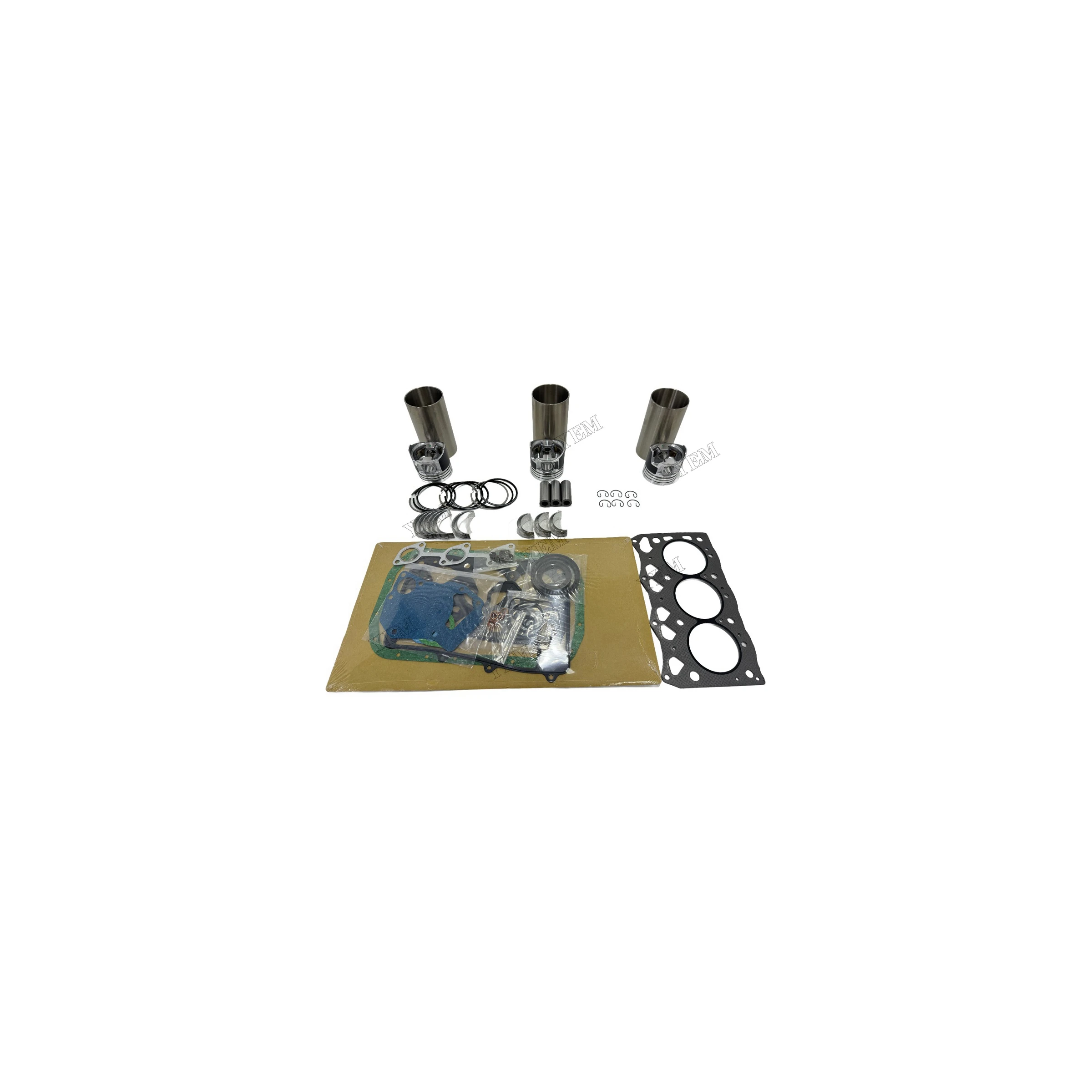 For Isuzu 3LD2 Engine Repair Kit Gasket Piston Set Engine Parts