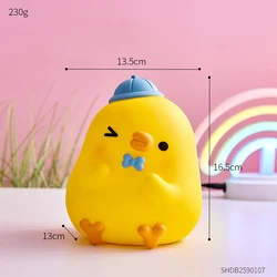 Salvadanaio a forma di maialino, per bambini e adulti, sicuro per risparmiare monete, regalo divertente