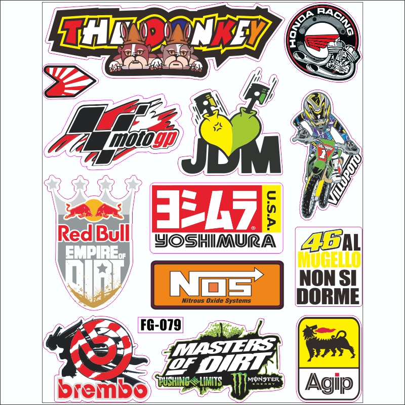 Светоотражающее украшение на заказ, наклейка на мотоцикл, велосипед, гоночный автомобиль