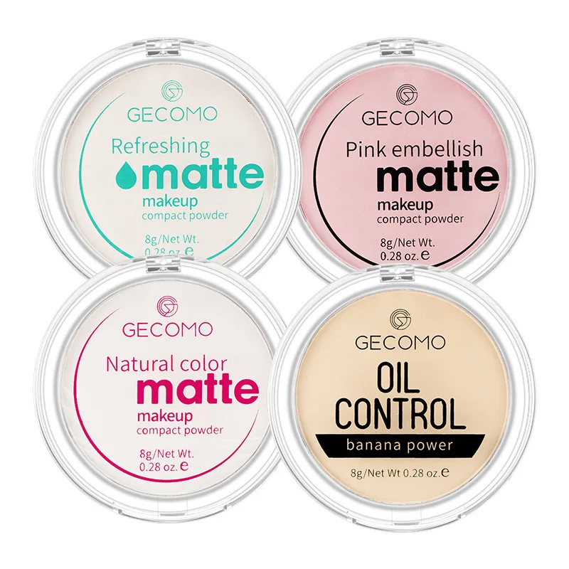 Face Makeup Natural Look Perfect Light Pressed Powder Matte Long Lasting Powder