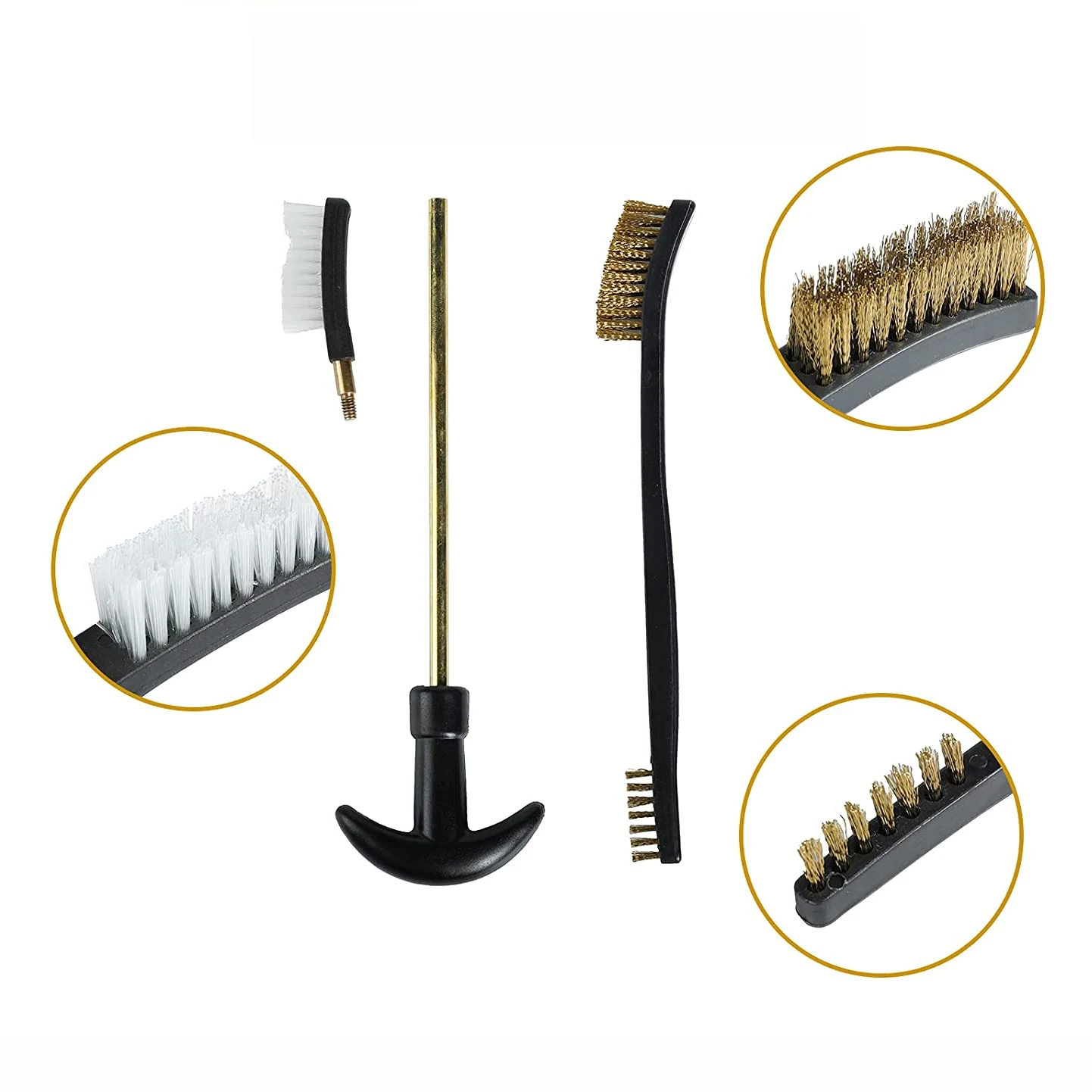 Universal  Plastic Case Portable Gunsmithing Cleaner Tools 9mm Gun Cleaning Kit
