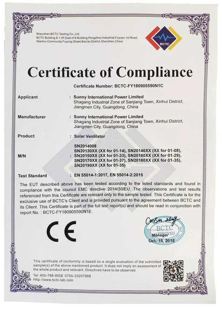 Вентиляционный инструмент, системы солнечной панели на солнечной энергии, gable вентилятор, солнечный кондиционер, вытяжной вентилятор с dc fan R