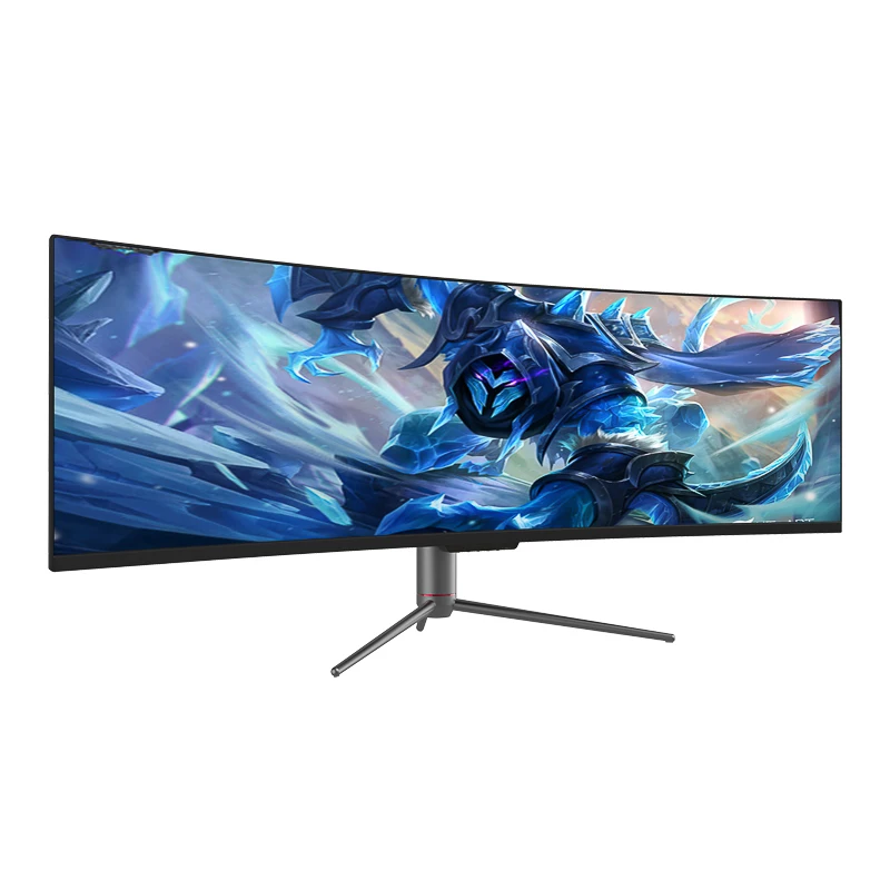 2022 high end 49 inch 5k pc gaming monitor curved 120hz computer monitor 621306