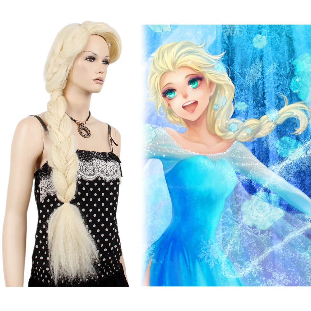 Blonde elsa