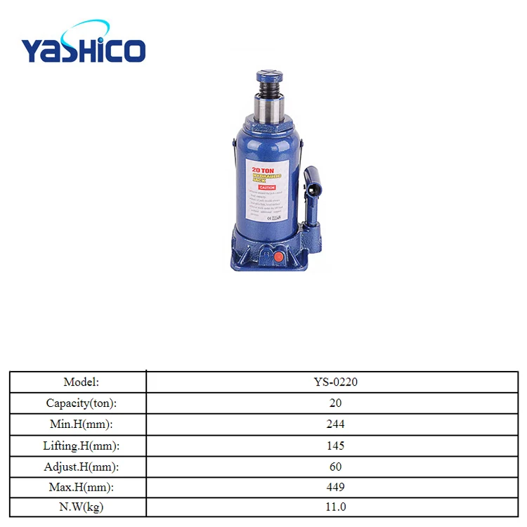 
 Лидер продаж, автомобильный гидравлический домкрат для бутылок 20T  