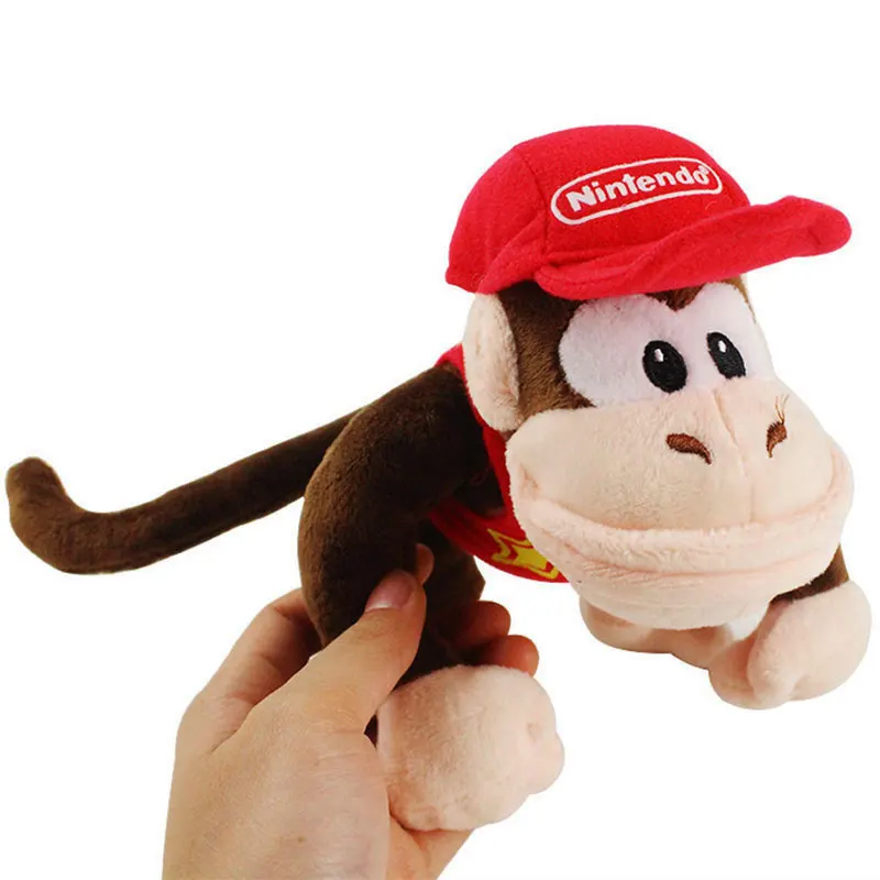 Pelucia Donkey Kong Super Mario Nintendo Macaco Original
