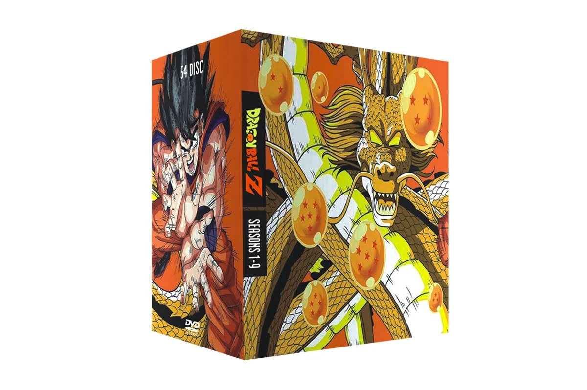Dragon Ball Z Dvd Box Set Complete Series 1-9 Disc Duplication Oem