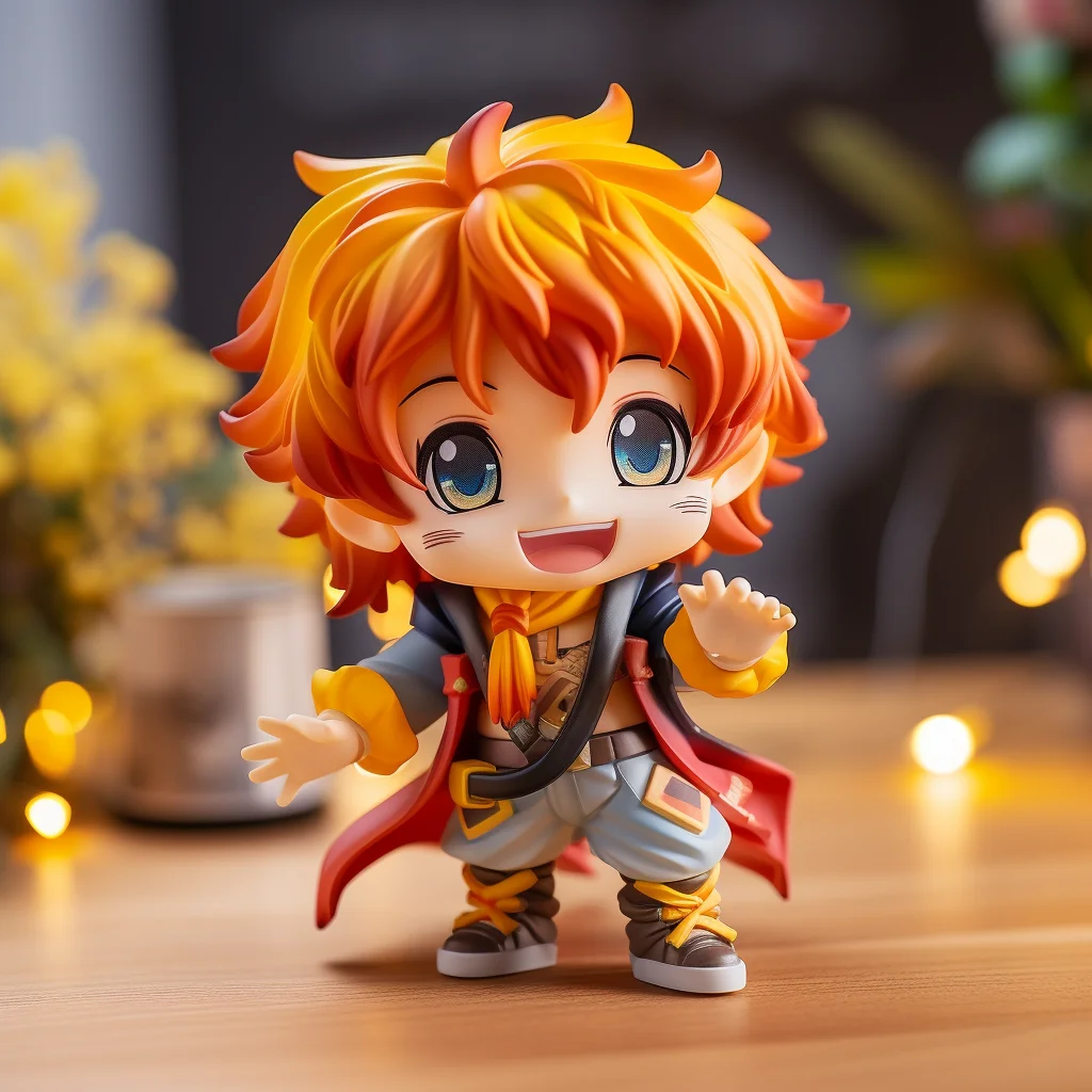 Пластиковая 3d аниме девушка фигурка мультфильм Статуэтка