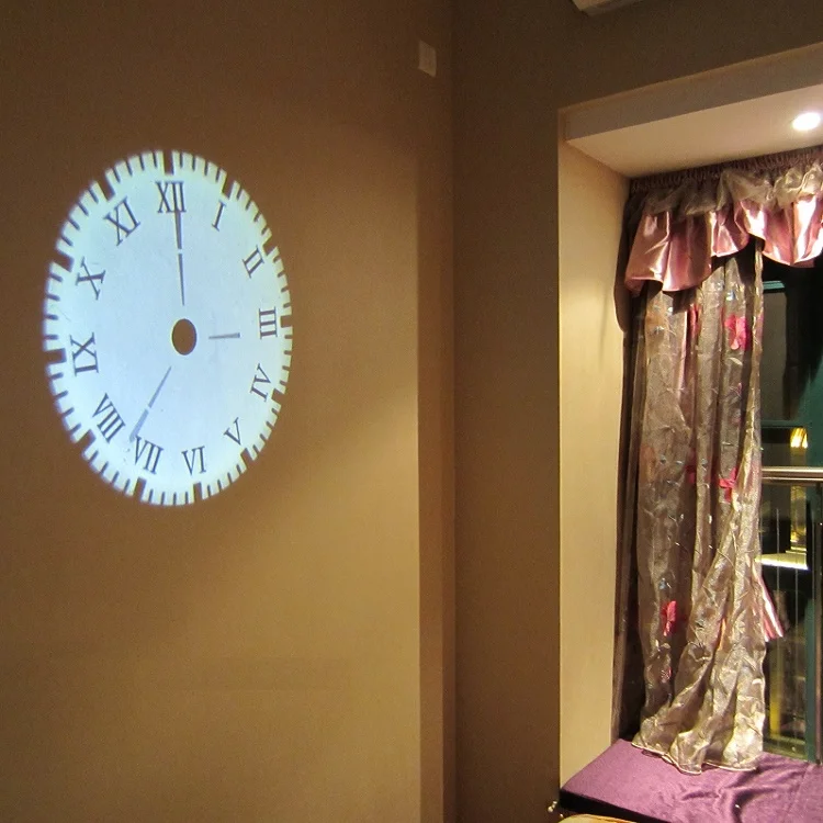 Remote Controlled Project Ceiling Projector LED Light Projection Wall Clock