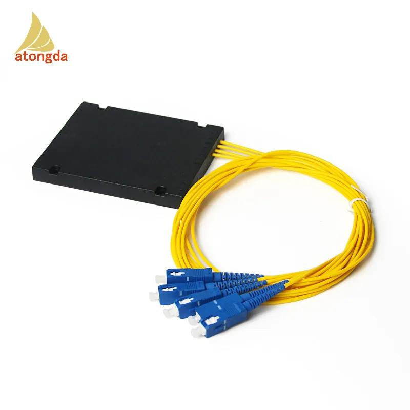 Compatible Huawei GPON OLT ONU SC FC UPC APC Box 1X16 1X32 1x64 PLC Fiber Optic Splitter