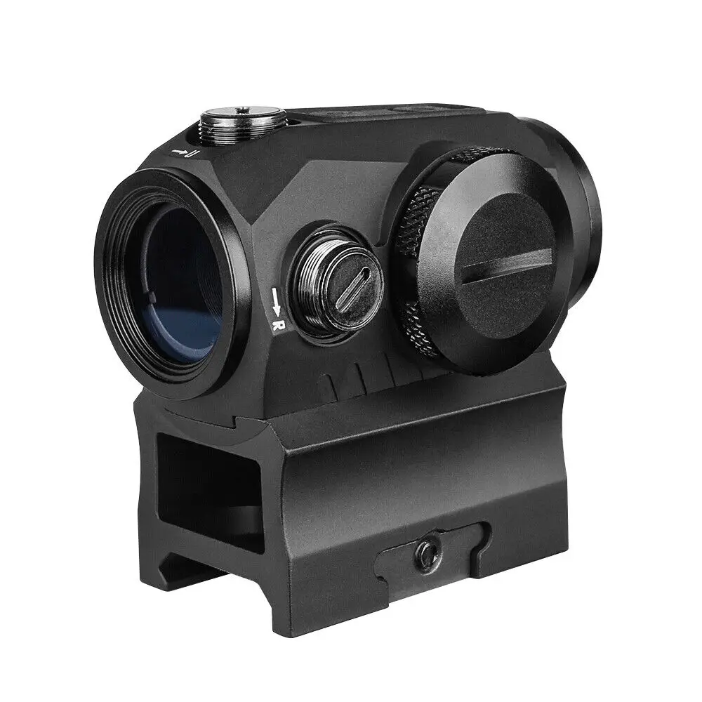 Red Dot Sight Motion Awake 1X20mm Red Dot Optics Scope With Riser Mount for Hunting