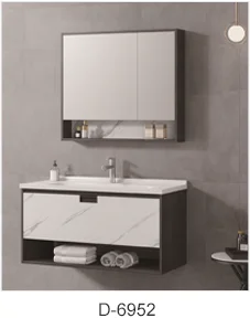 PVC Bathroom Dressing Table Simple Style Home Hotel Bathroom Storage Cabinet