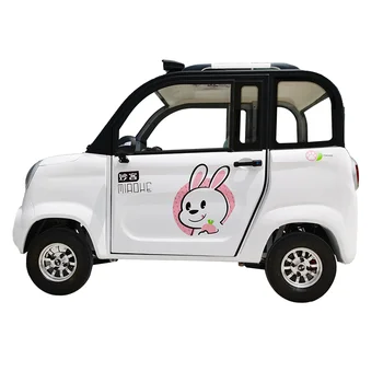 Hot Sale Cheap Four-Wheel Mini Electric Smart Car for Adults New Energy Vehicle 48v Voltage Made China Ev Cars Closed Body Type