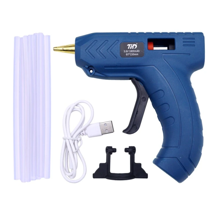 3.6V Cordless DIY Hot Melt Glue Guns 1800mAh Li-ion Glue G un Hand