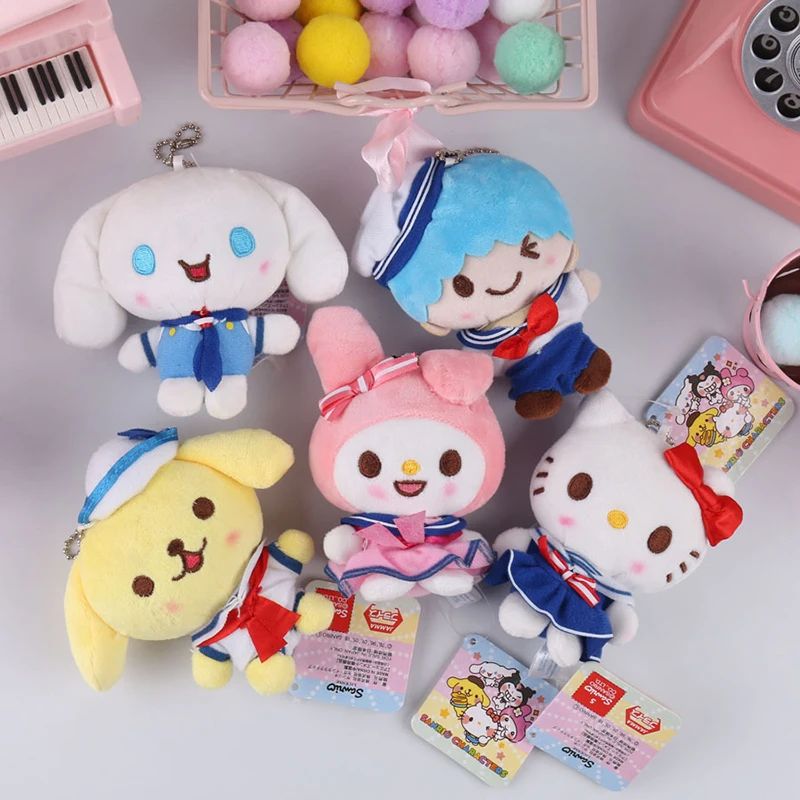 Hello Kitty My Melody Cinnamoroll Plush Doll Keychain School Bag Pendant  Ornament Accessories Fluffy Key Chains Key Ring Gift - Buy Custom Key  Rings,Pom Pom Keyring,Butterflies Key Chains Product on Alibaba.com