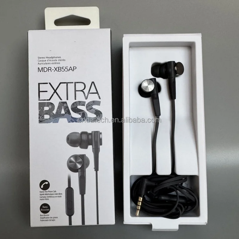 MDR-XB75AP Stereo Headphones - Extra Bass for Gaming