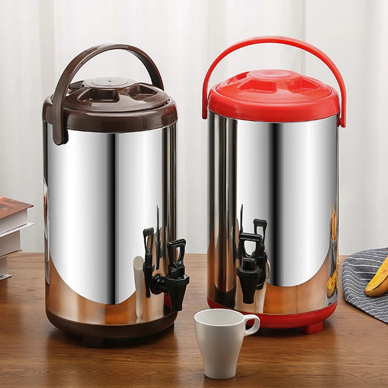 Insulated Barrel Coffee Juice Soybean Insulated Milk Tea Container Drink  Dispenser Milk Tea Warmer Bucket - China Insulated Barrel and Heat  Preservation price