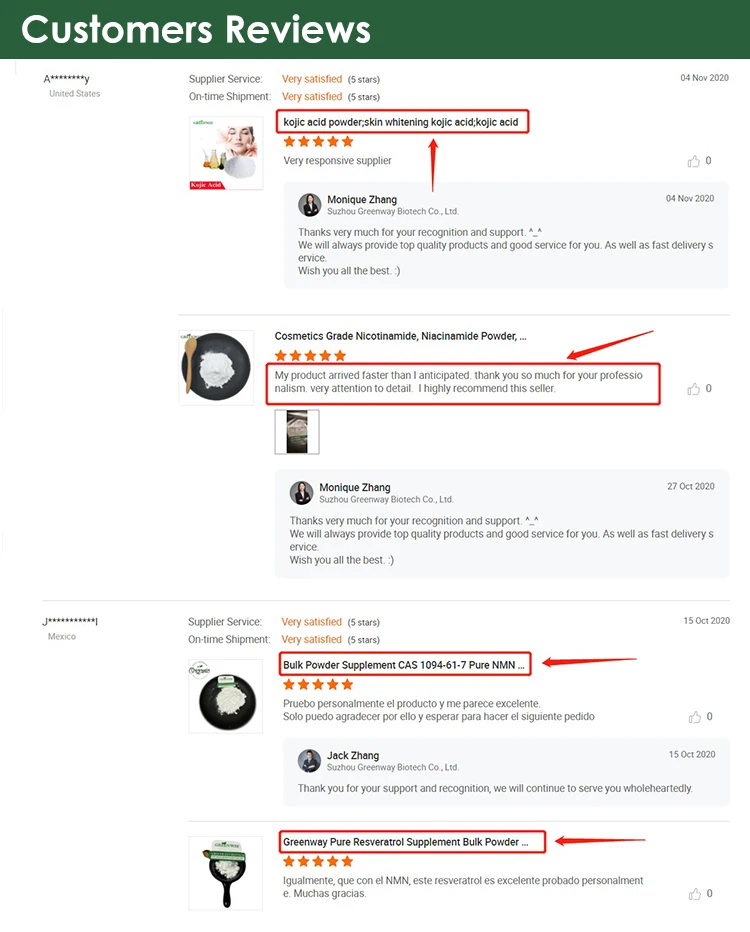 Customers Reviews-Greenway