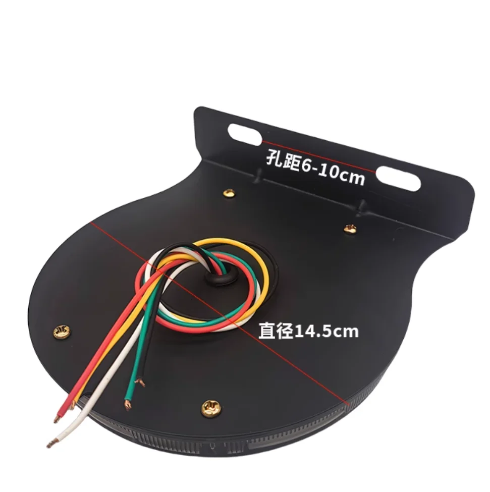 truck LED rear tail light multifunction blinker light angel eyes high brightness turn signal brake lights running water blinker 1