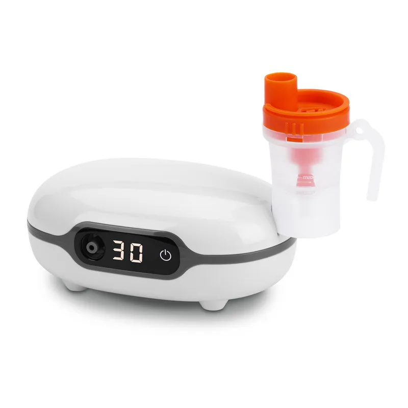 LCD Nebulizer Machine Portable DC Nebulizer With Time Control