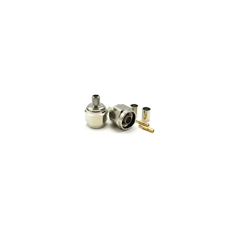 N Type Right Angle Male Connector for RF Applications for RG58 RG223 RG142 Cable
