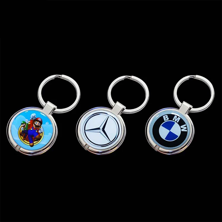 Metal Epoxy Ntag213 Key Chain Tag