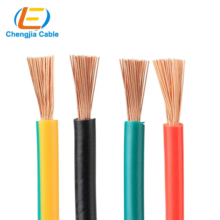 Cable de núcleo único revestido de PVC YY01 RVV