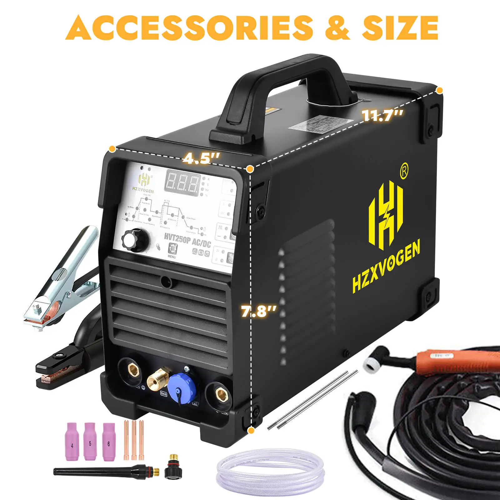 New Arrival Portable Easy to Use AIXZ HVT250PACDC Welding Machine