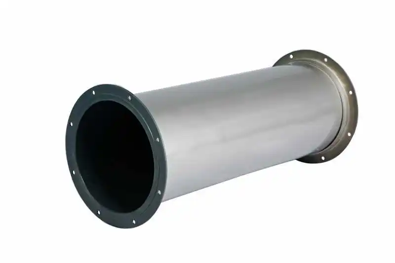 Welded 304 Stainless Steel Straight Duct with ETFE Coating Industrial Design Ventilation Pipe for Hospital Basement School