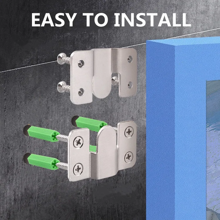 Interlocking Flush Mount Picture Frame Hanger Buy Flush Mount Hanger,Picture Frame Wall