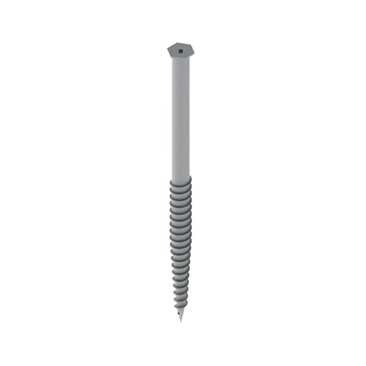 Solar Mounting Ground Screw Anchors for Foundations for Grounding Lug and Ground Anchor