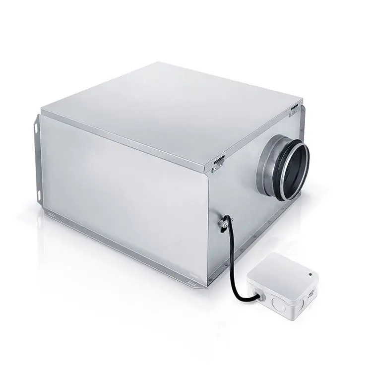 Factory Direct Customized Quiet 360CMH Metal Acoustic Box Fans Hydroponics Ventilation Room