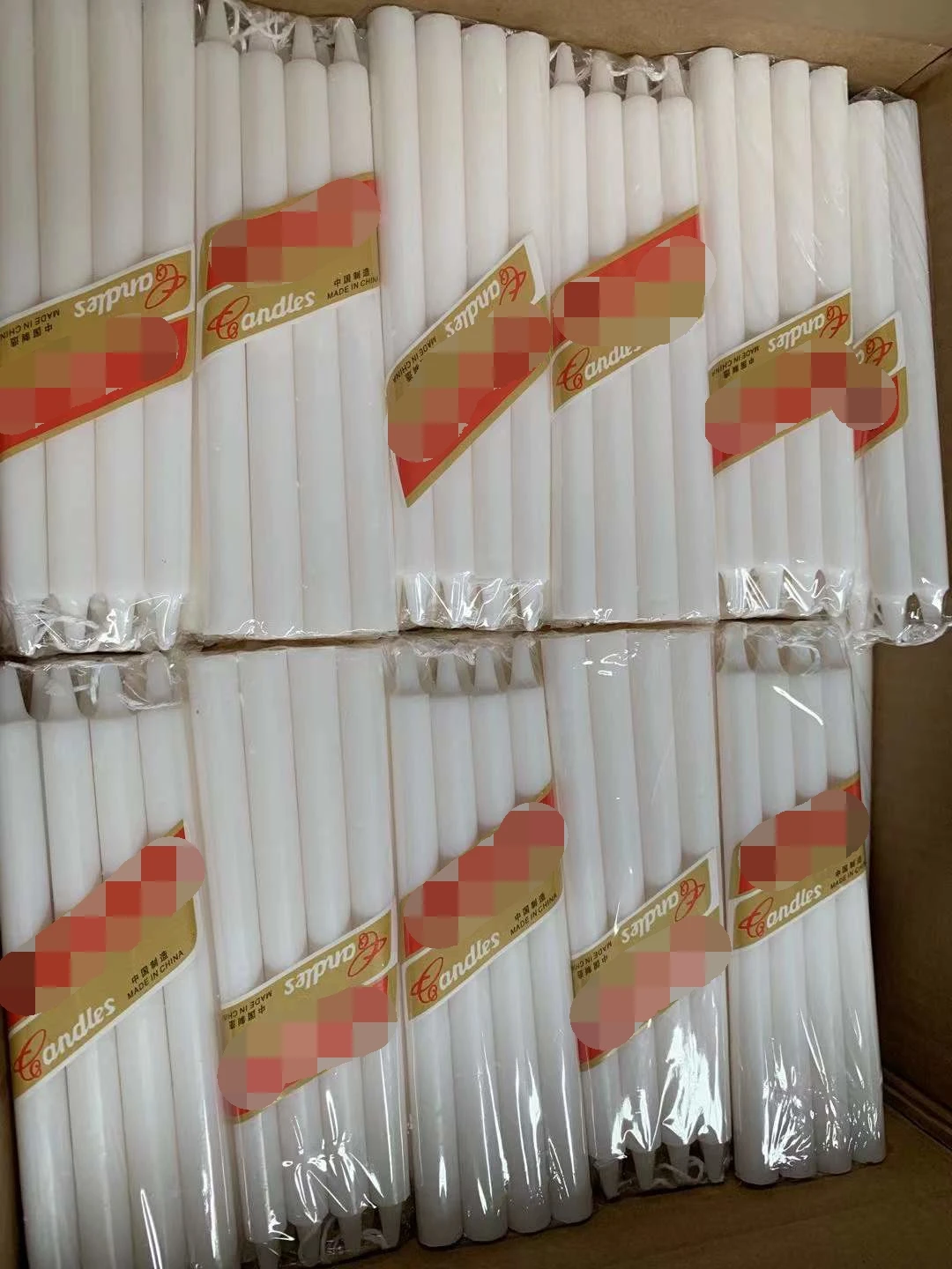 Shipping To Nigeria 30 Pack And 65 Pack Per Carton White Candles From