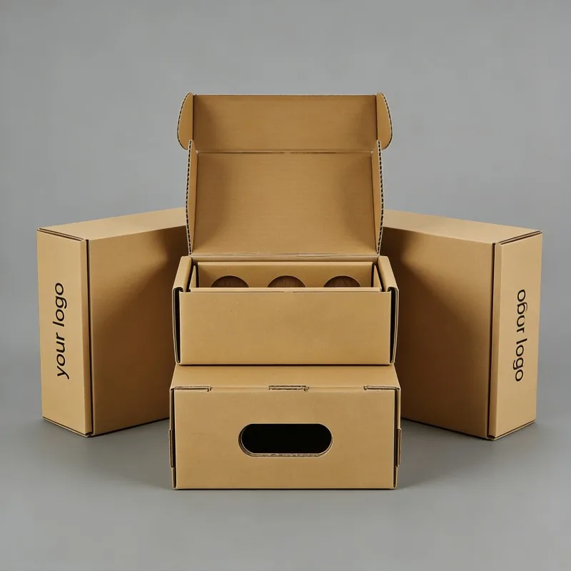 Μόδα, φιλικά προς το περιβάλλον κουτιά αποστολής από Kraft, χαμηλή τιμή, προσαρμοστικό λογότυπο, κουτιά για ρούχα, ανακυκλώσιμα κουτιά για ενδύματα, κάλτσες και εσώρουχα