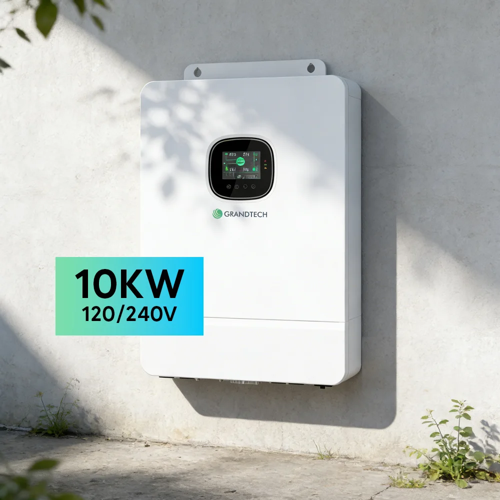 그랜드테크 스플릿 페이즈 DC/AC 전력 인버터 태양광 PV 인버터 120V 240V 5KW 6KW 8KW 10KW, 48V 저전압 배터리 포함