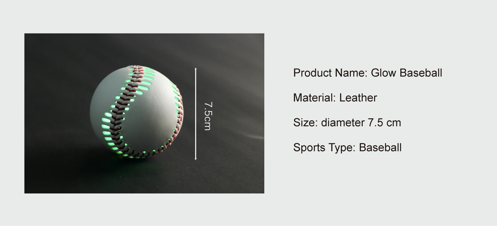 Glow in Dark Baseball LED Light up Balls - Ultimate Nighttime Game