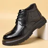 Black lace-up style