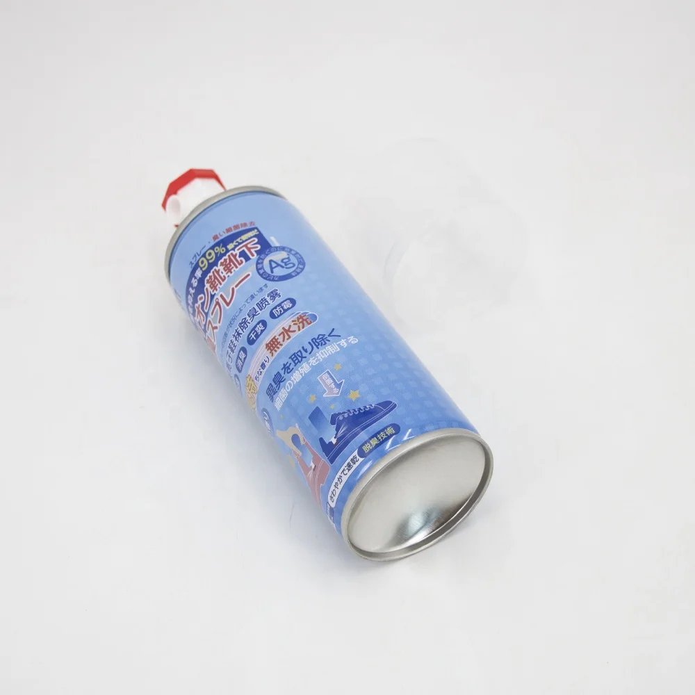 Shoe Deodorant Empty Spray Aerosol Cans Anti Fungal