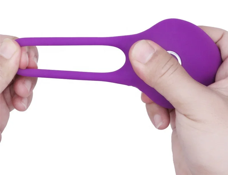 Silicone Relax Massage Wireless Quiet Cock Ring Toy USB Charging Powerful Strong Vibration Delay Ring