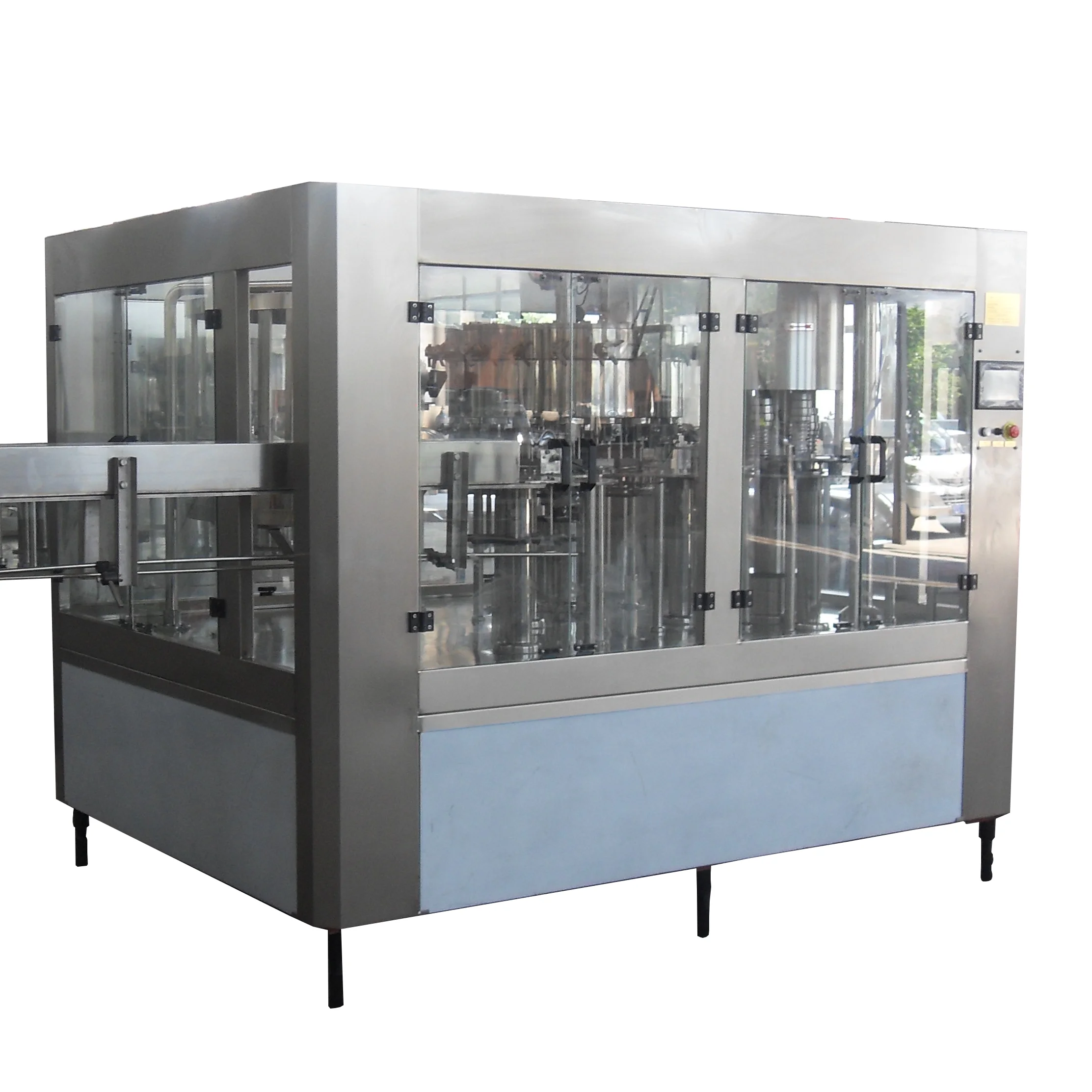Electric 500ml Pure Water Filling Machine for Beverage Energy Saving RO Water Treatment Plant Core Motor PLC for Dubai