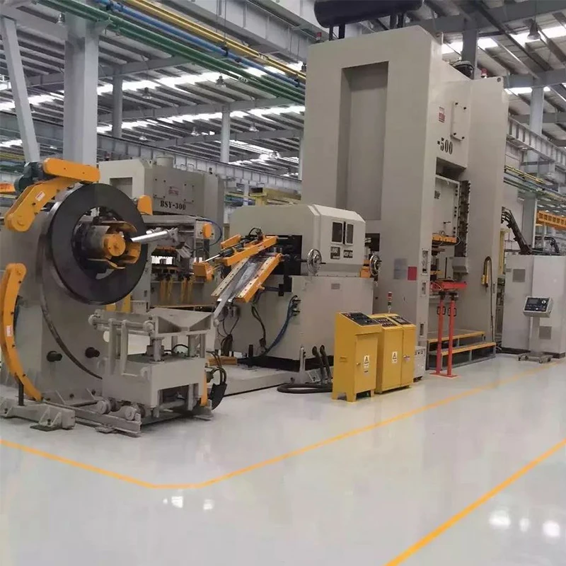 3 in 1 Automatic Servo Feeder Uncoiler Straightener Assembly New Condition Sheet Production Line with Core Motor Components