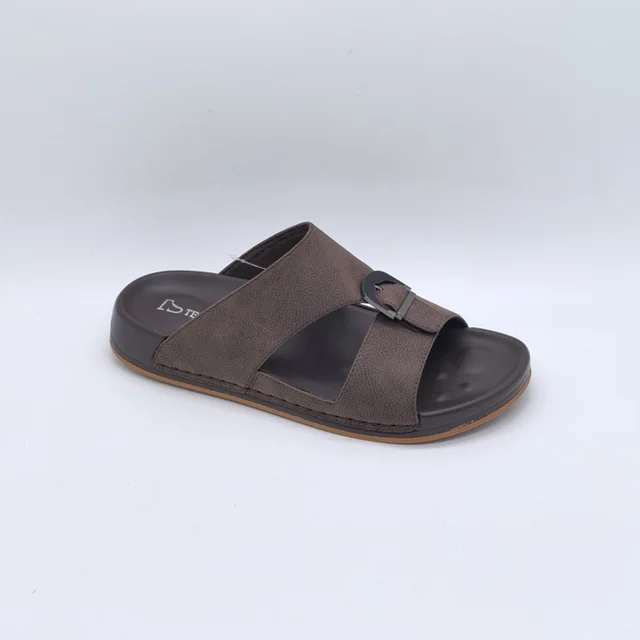 Breathable Anti-Slip Men's Slippers - Arabian Style Comfort Indoor/Outdoor Footwear 2025 New Design
